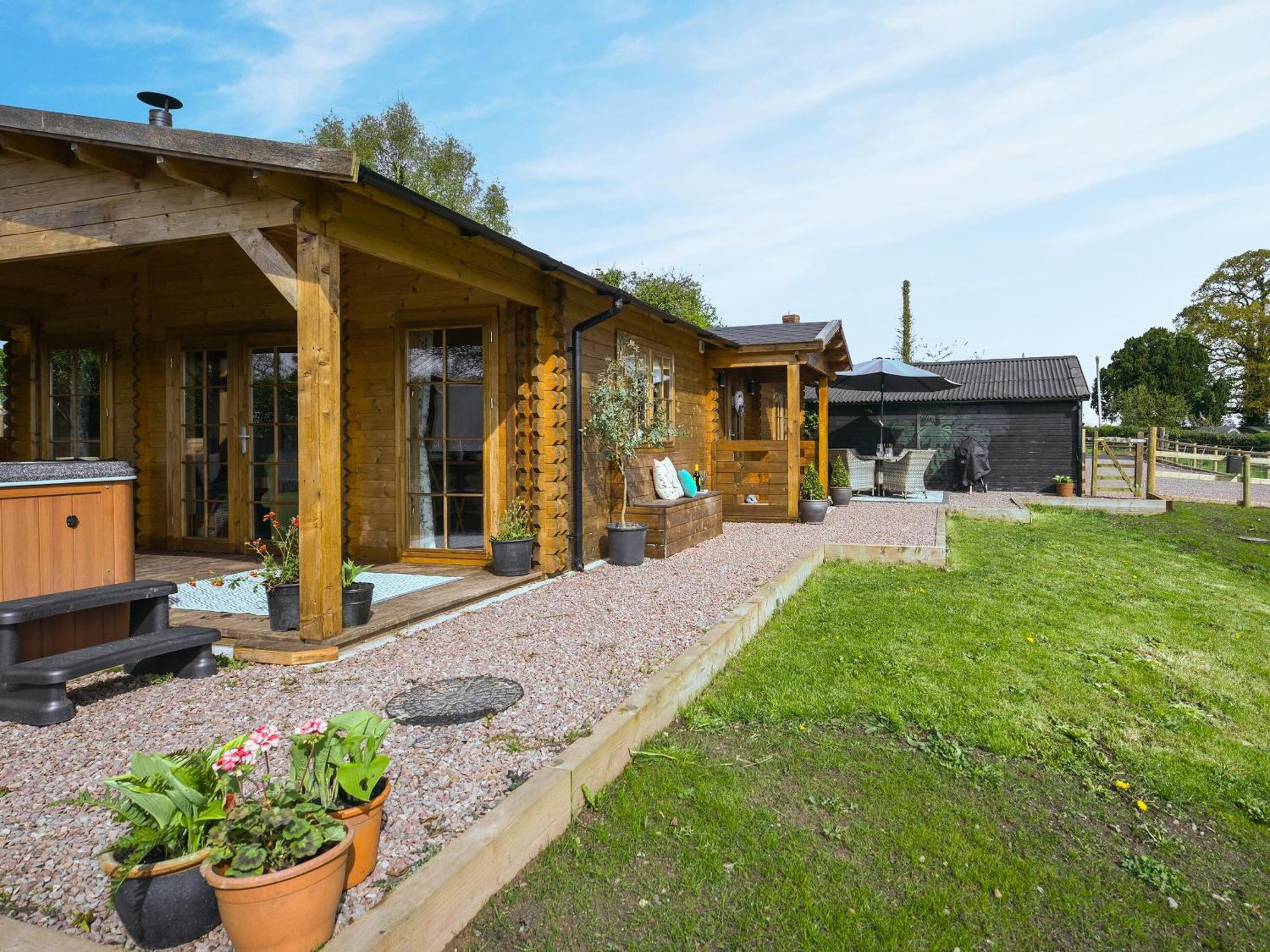 Stable Lodge At Greenacre Bromyard Eksteriør billede